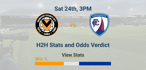Newport County vs Chesterfield